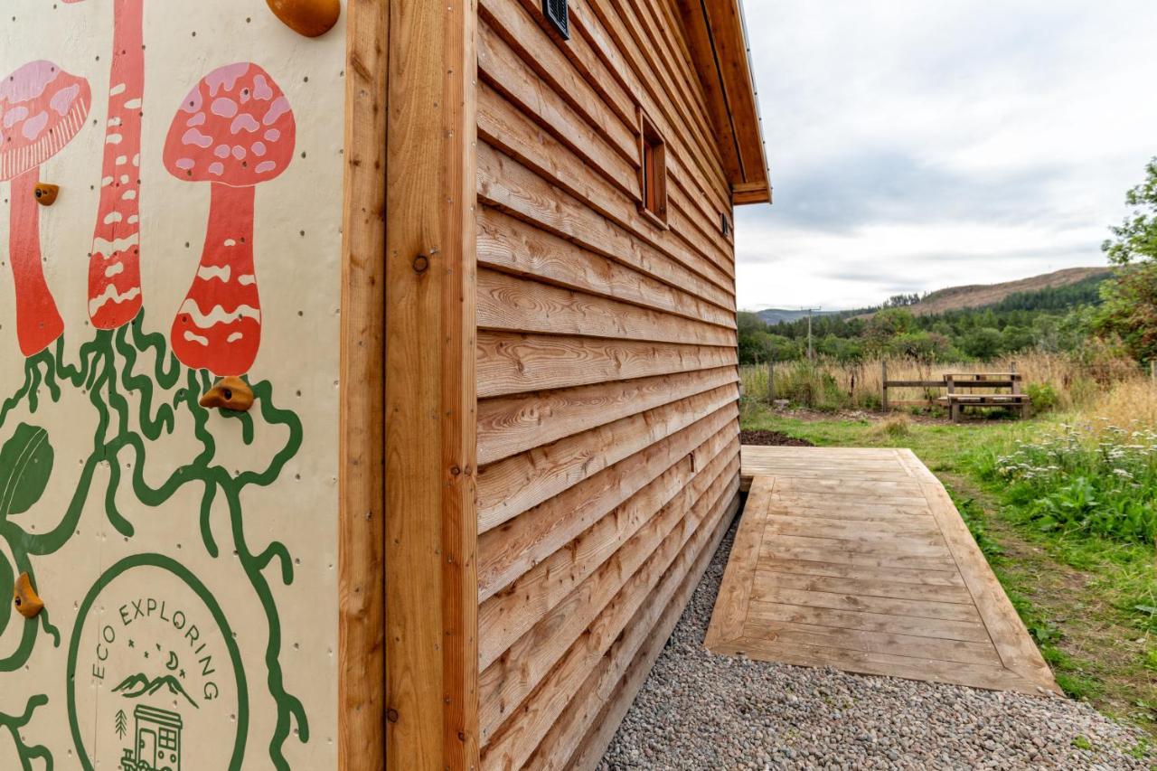 Alba - Charming Boutique Forest View Cabin With Hot Tub In Ballater Exterior photo